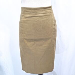 LaVia 18 Khaki Pencil Skirt